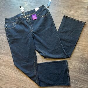 NWT Lane Bryant slim Boot Cut jeans sz 24 Tall